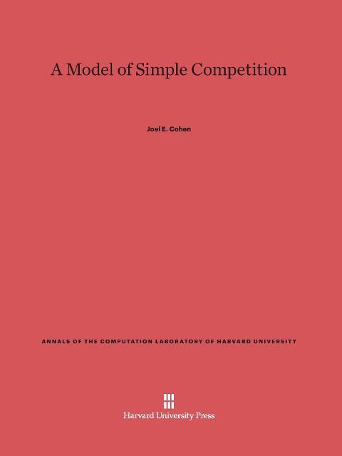 Produktbild: A Model of Simple Competition