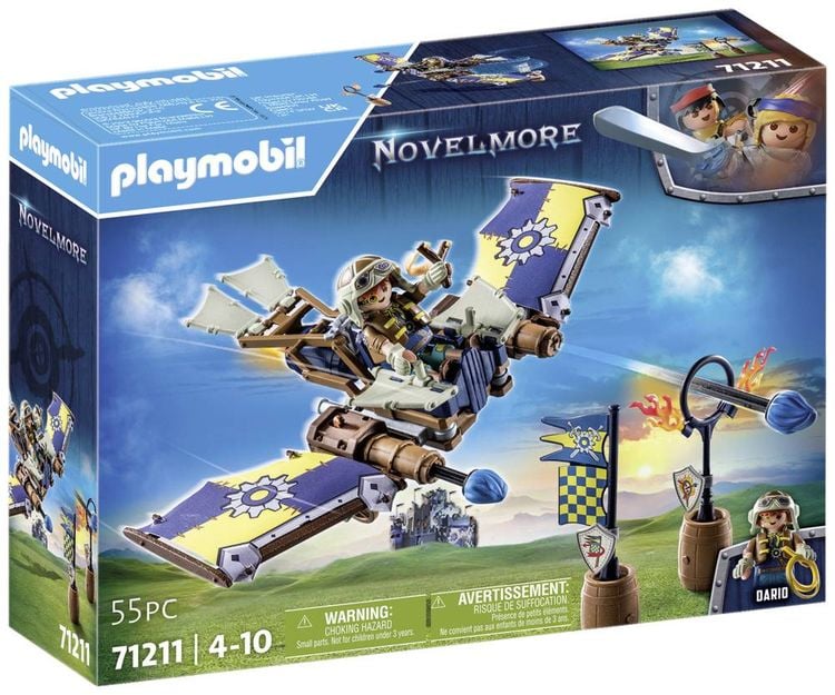 Produktbild: PLAYMOBIL 71211 - Novelmore - Darios Fluggleiter