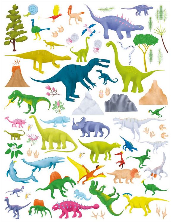 Produktbild: Mein magisches Rubbelsticker-Buch Dinosaurier