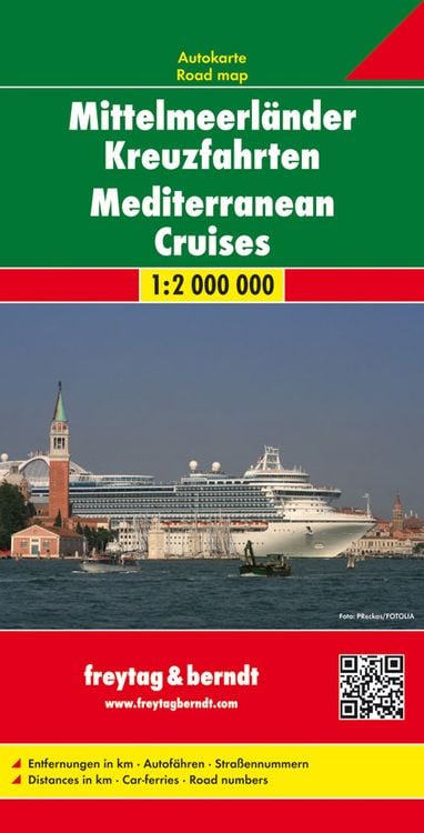 Bild vom Artikel Mittelmeerländer Kreuzfahrten. Autokarte 1 : 2.000.000 vom Autor Freytag-Berndt und Artaria KG