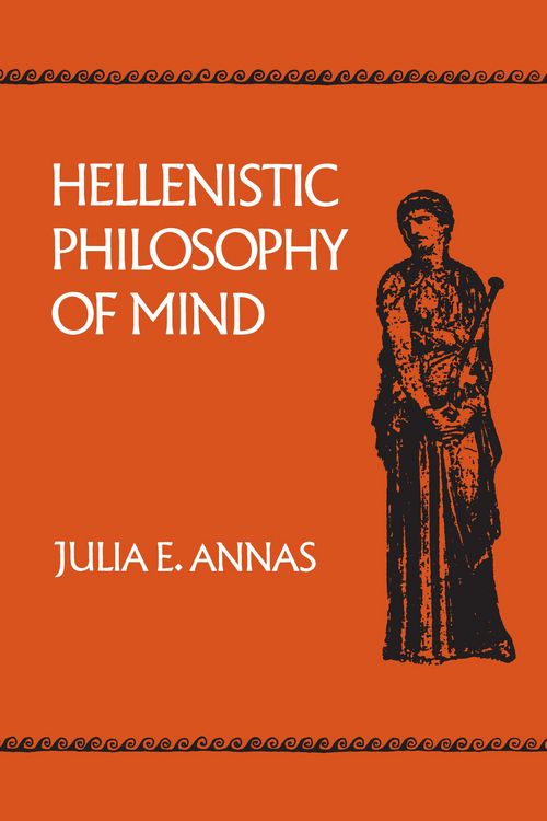 Produktbild: Hellenistic Philosophy of Mind