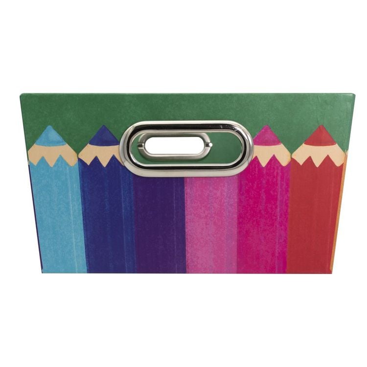 Produktbild: Idena Ablagekorb Buntstift mehrfarbig 33x22,9x12,7cm