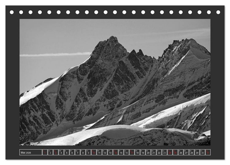 Produktbild: Der Gro&szlig;glockner 3798m (Tischkalender 2026 DIN A5 quer), CALVENDO Monatskalender