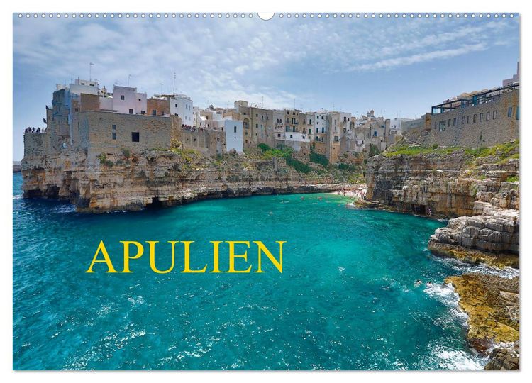 Produktbild: Apulien (Wandkalender 2026 DIN A2 quer), CALVENDO Monatskalender
