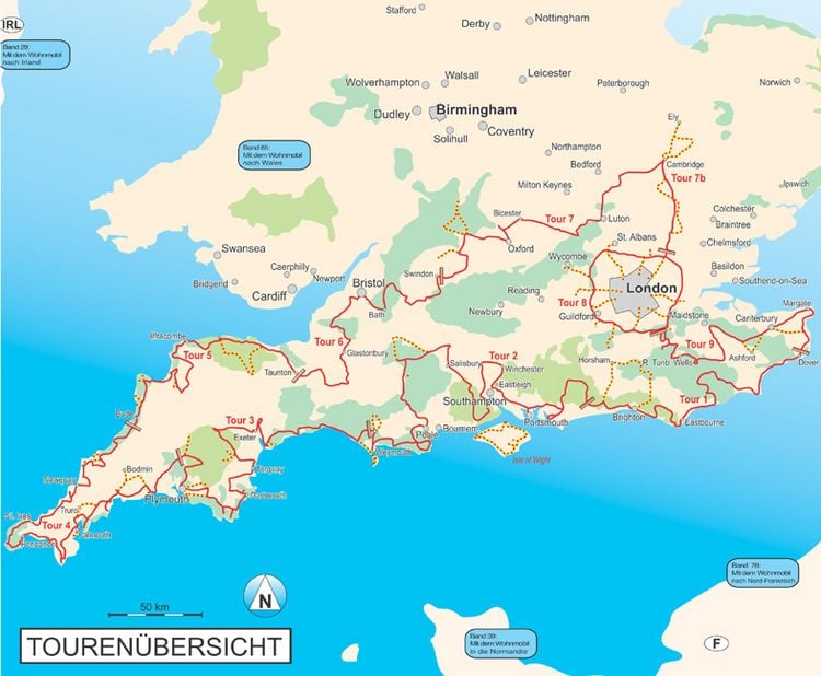 Produktbild: Mit dem Wohnmobil nach England