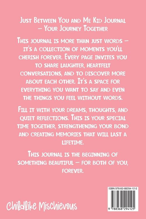 Produktbild: Just Between You and Me Kid Journal