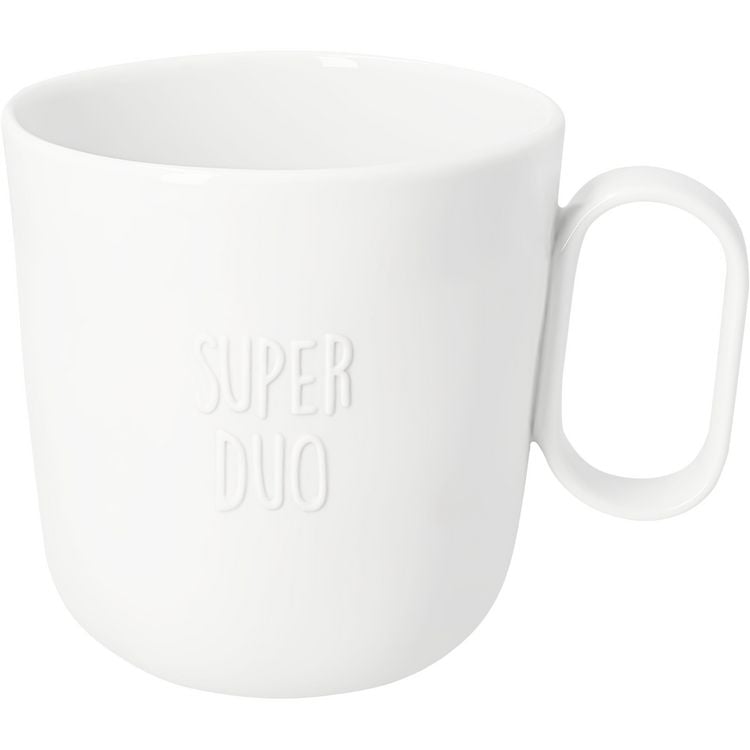 Produktbild: Tasse Super Duo/Katze 12,7x9,4x10cm D.9cm