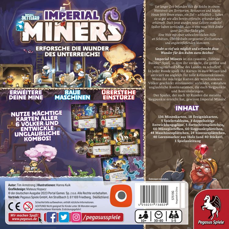 Produktbild: Imperial Miners (Portal Games)