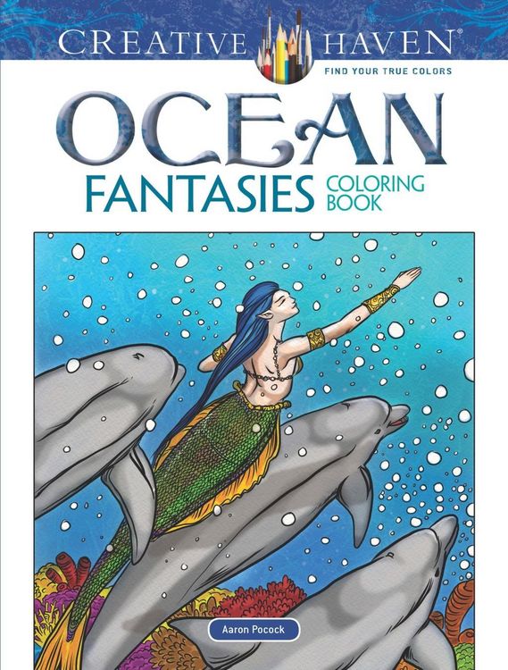 Produktbild: Pocock, A: Creative Haven Ocean Fantasies Coloring Book
