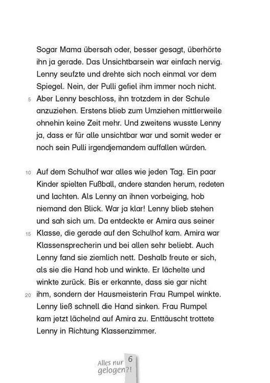 Produktbild: Alles nur gelogen?! &ndash; Lesestufe 3