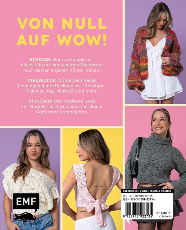 Produktbild: Kleidung h&auml;keln lernen, die dir passt mit martaxantonia &ndash; Crochet with me