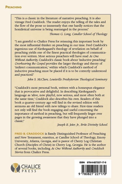 Produktbild: Overhearing the Gospel