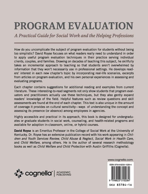 Produktbild: Program Evaluation
