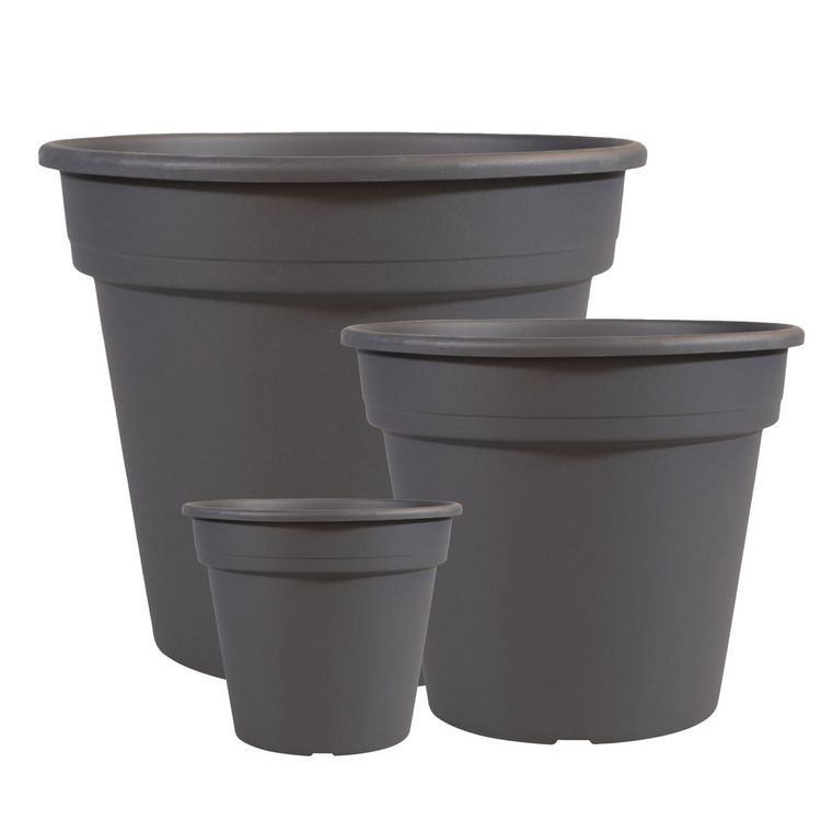 Produktbild: Blumentopf anthrazit &Oslash;40x34cm