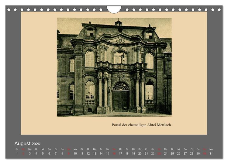 Produktbild: Saarland - vunn domols (frieher), Landkreis Merzig-Wadern (Wandkalender 2026 DIN A4 quer), CALVENDO Monatskalender
