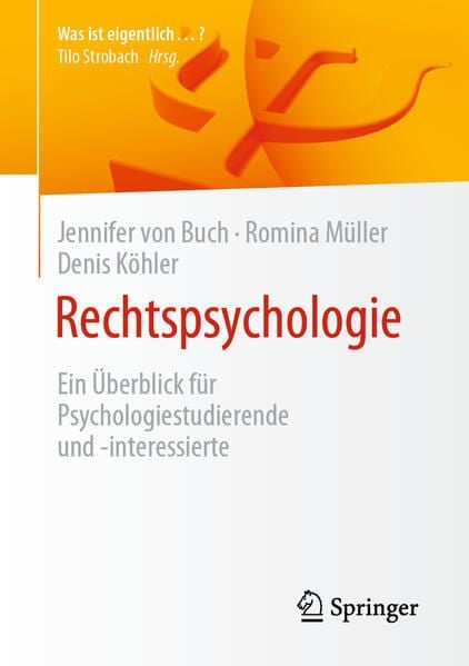Produktbild: Rechtspsychologie
