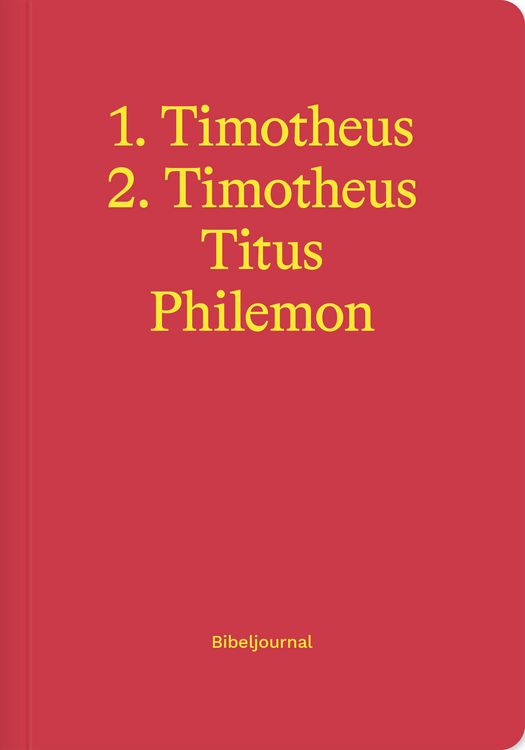 Produktbild: 1.&ndash;2. Timotheus, Titus & Philemon (Bibeljournal)