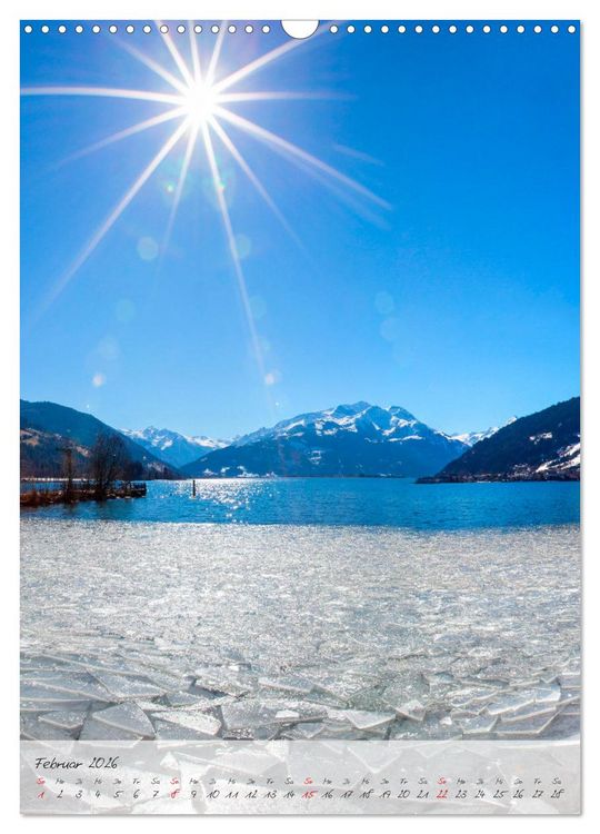 Produktbild: Rund um Zell am See (Wandkalender 2026 DIN A3 hoch), CALVENDO Monatskalender