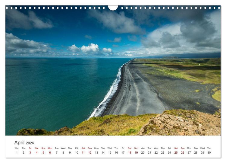 Produktbild: Summer in Iceland (Wall Calendar 2026 DIN A3 landscape), CALVENDO 12 Month Wall Calendar
