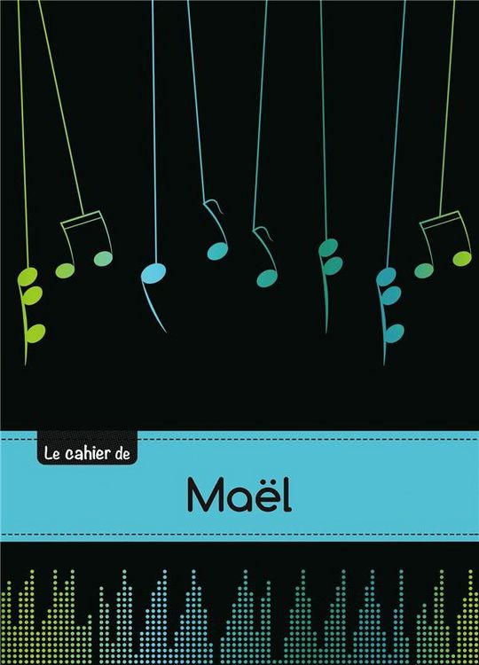 Produktbild: Carnet mael musique,48p,a5