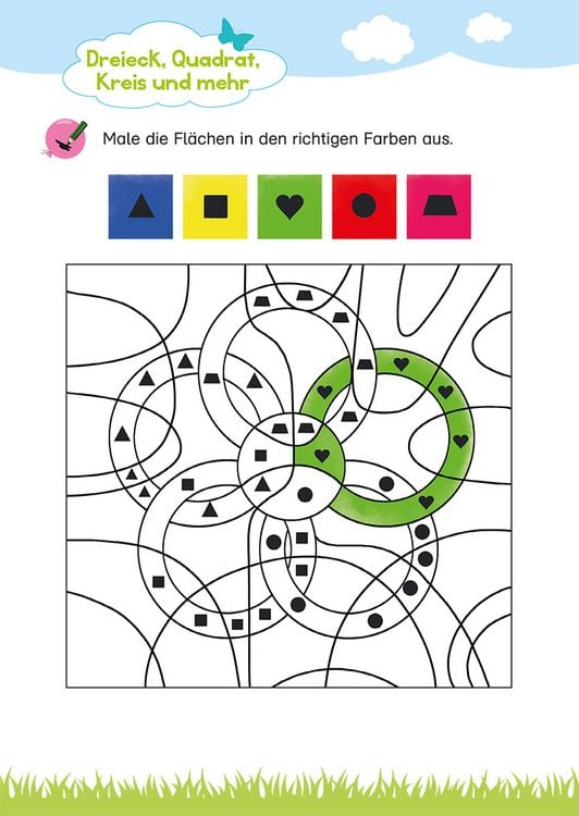 Produktbild: Klett Mein gro&szlig;er bunter Vorschul-Block