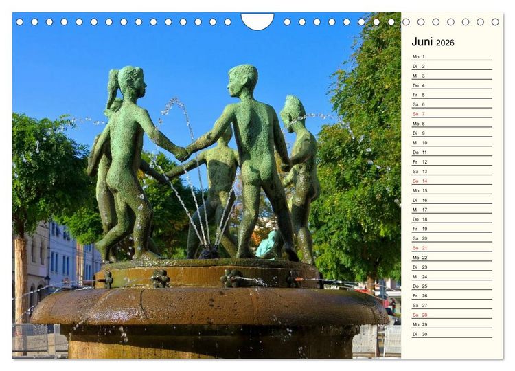 Produktbild: Zwickau - Stadt an der Mulde (Wandkalender 2026 DIN A4 quer), CALVENDO Monatskalender