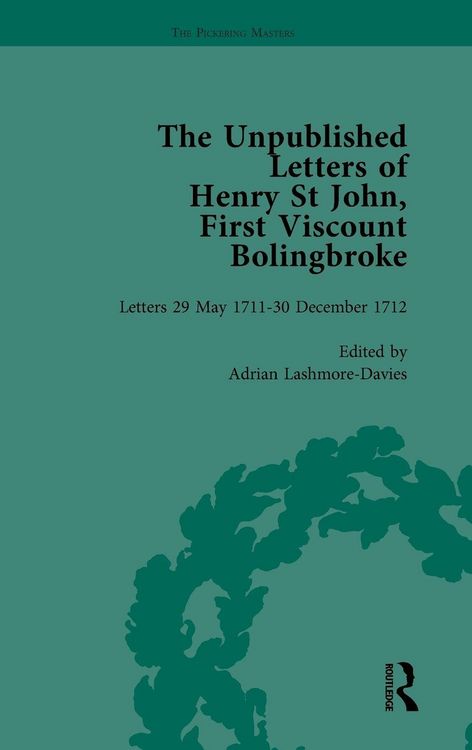 Produktbild: The Unpublished Letters of Henry St John, First Viscount Bolingbroke Vol 2