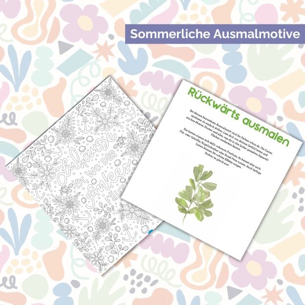 Produktbild: Sommer-Pause! Urlaubs-Kreativblock