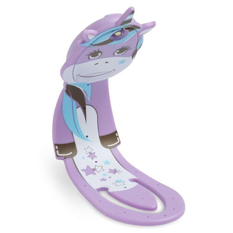 Produktbild: Flexilight Pals Leselicht Einhorn Lila &ndash; 2-in-1 LED-Leselicht
