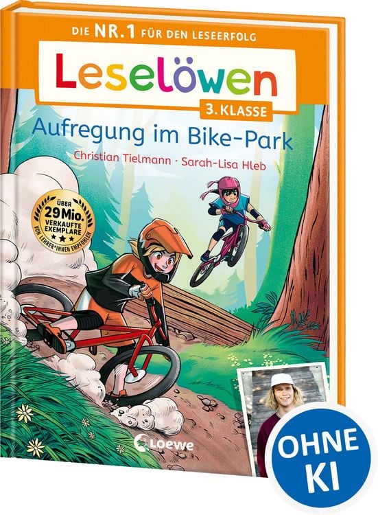 Produktbild: Lesel&ouml;wen 3. Klasse - Aufregung im Bike-Park