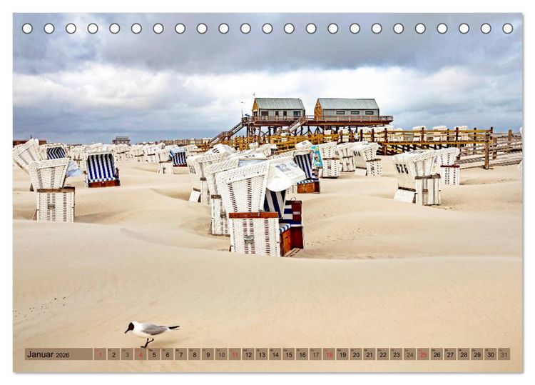Produktbild: EIDERSTEDT-HIGHLIGHTS (Tischkalender 2026 DIN A5 quer), CALVENDO Monatskalender