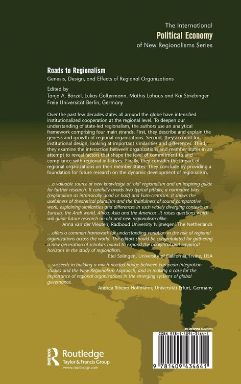 Produktbild: Roads to Regionalism