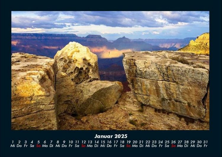 Produktbild: Landschaftskalender 2025 Fotokalender DIN A4