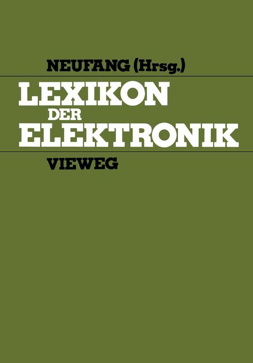 Produktbild: Lexikon der Elektronik