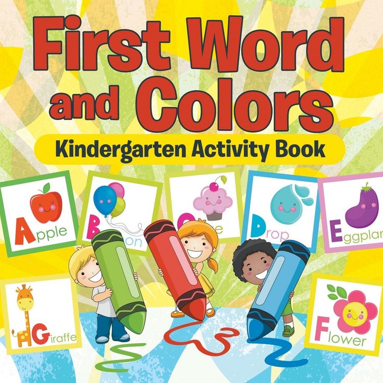 Produktbild: First Words and Colors Kindergarten Activity Book