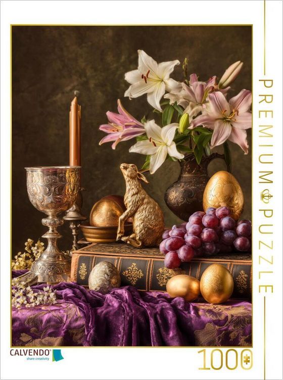 Produktbild: CALVENDO Puzzle In goldener Stille singt die Hoffnung | 1000 Teile Lege-Gr&ouml;&szlig;e 64x48cm Foto-Puzzle f&uuml;r gl&uuml;ckliche Stunden