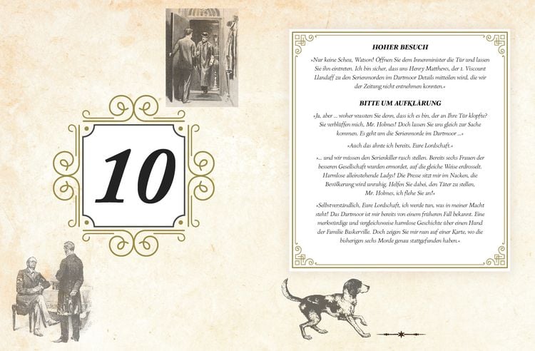 Produktbild: Sherlock Holmes' Adventskalender der Logikr&auml;tsel