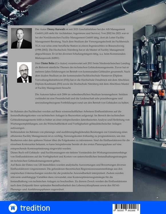 Produktbild: Instandhaltungsstrategien im technischen Geb&auml;udemanagement