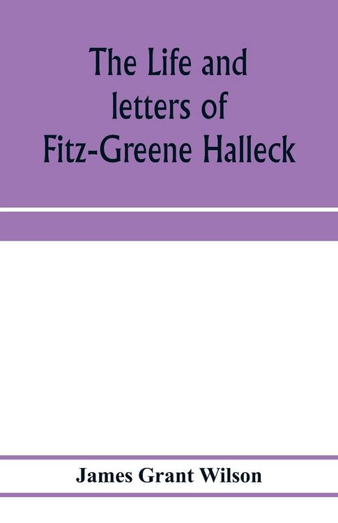 Produktbild: The life and letters of Fitz-Greene Halleck