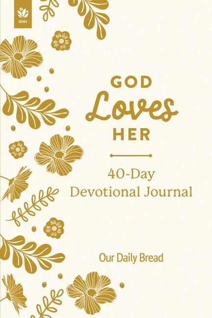 Produktbild: God Loves Her 40-Day Devotional Journal