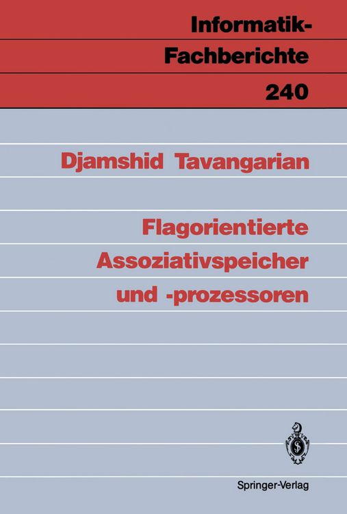 Produktbild: Flagorientierte Assoziativspeicher und -prozessoren