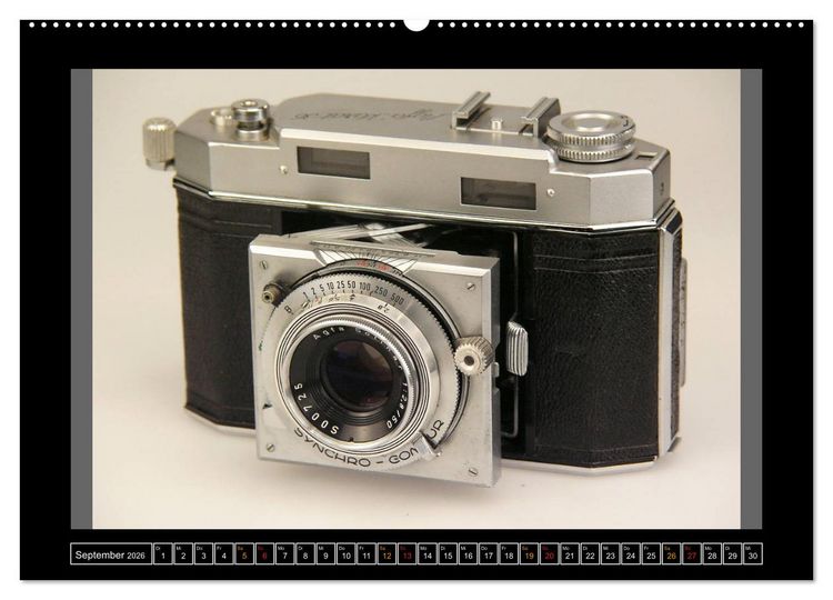 Produktbild: AGFA KAMERA OLDIES Klassische Kameras von 1926 - 1974 (Wandkalender 2026 DIN A2 quer), CALVENDO Monatskalender