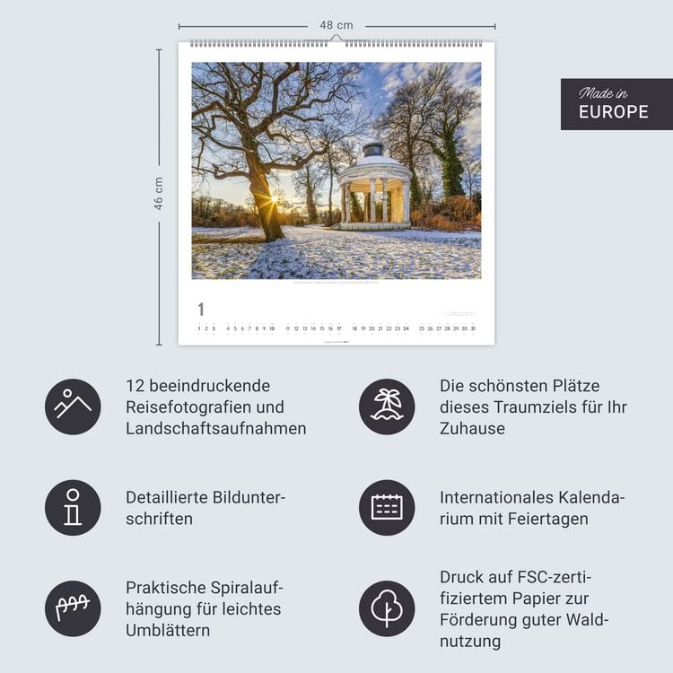 Produktbild: Deutschland - Ein M&auml;rchenland Kalender 2027