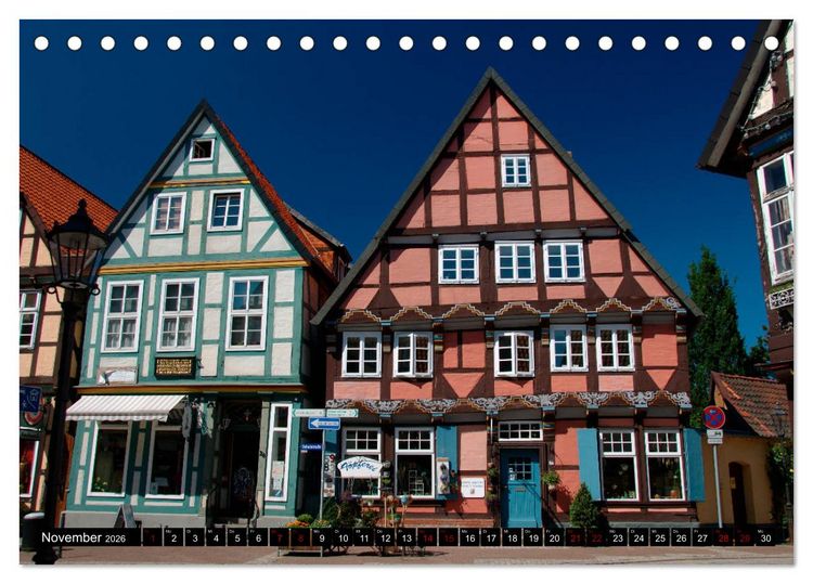 Produktbild: Celler Ansichten (Tischkalender 2026 DIN A5 quer), CALVENDO Monatskalender
