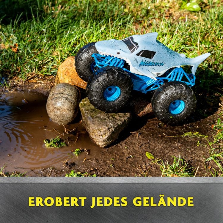 Produktbild: Monster Jam - Megalodon Storm, ferngesteuertes Amphibienfahrzeug