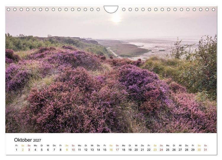 Produktbild: Sylt - Meine Trauminsel (Wandkalender 2027 DIN A4 quer), CALVENDO Monatskalender