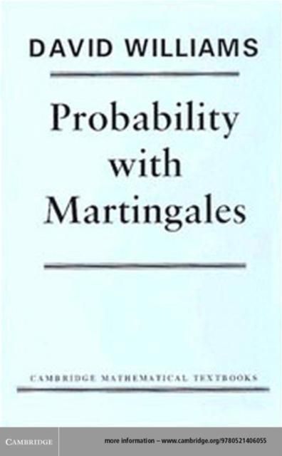Produktbild: Probability with Martingales