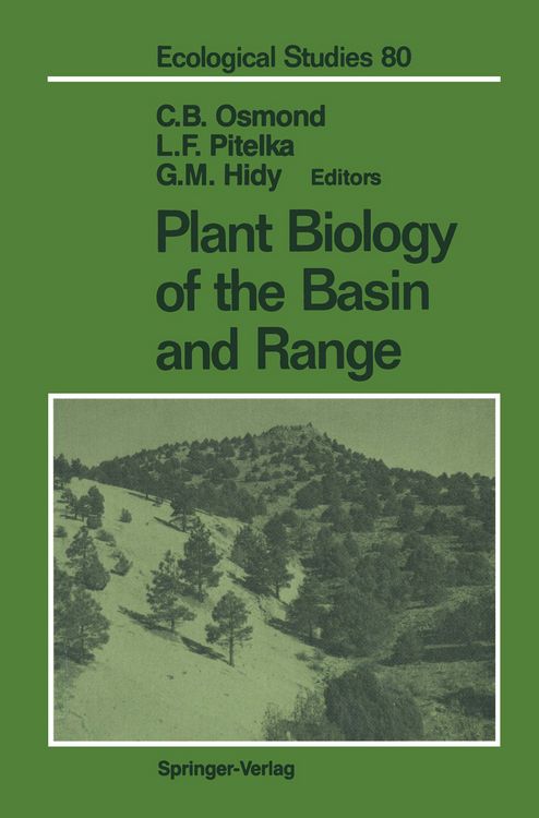 Produktbild: Plant Biology of the Basin and Range