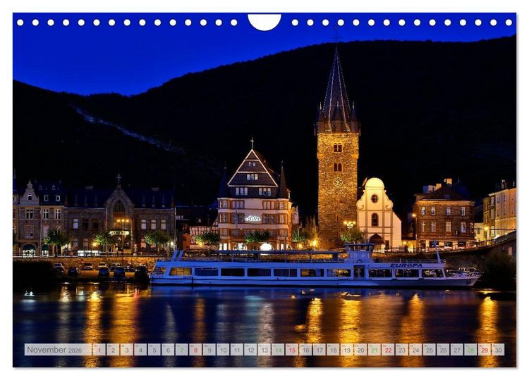 Produktbild: BERNKASTEL-KUES (Wandkalender 2026 DIN A4 quer), CALVENDO Monatskalender