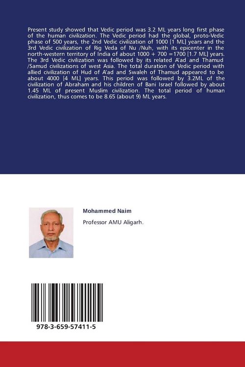 Produktbild: Critical Review Of The History Of Human Civilization And Vedic- Period